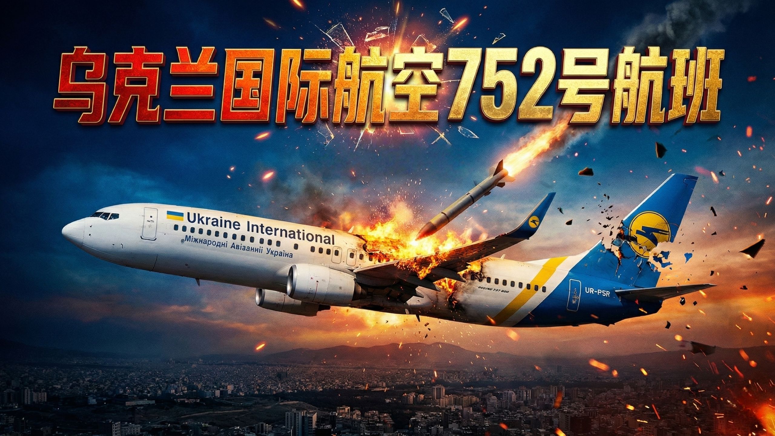 国家级谎言只撑了3天？一条“富二代”的随手拍，如何逼出空难真相！乌克兰国际航空752号航班事故