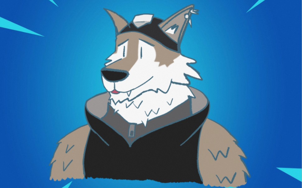 【Furry】新狼狼温德尔 忠诚但咬人的登山者 - 堡垒之夜 Wendell 舞蹈展示