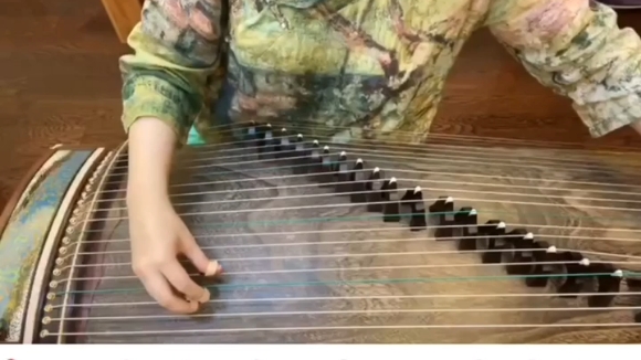 古筝《定风波》全课程作业示范