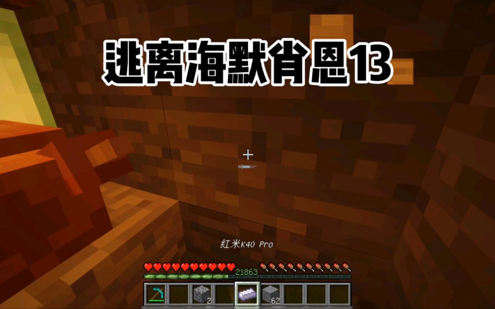 《我的世界》：逃离海默肖恩13 海默被蜘蛛吓破了胆