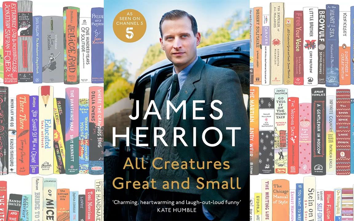 [小说]英文学习 治愈英剧万物生灵主演尼古拉斯·瑞夫 读同名原著 All Creatures Great and Small