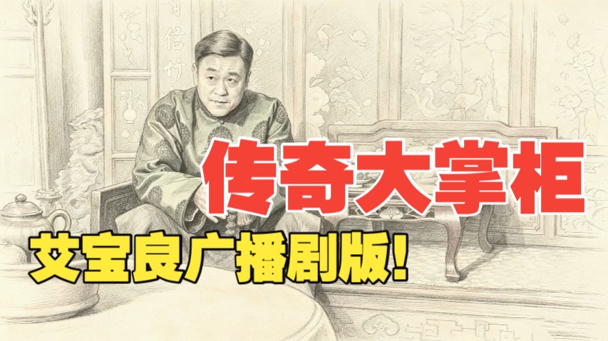 有声小说《乞丐大掌柜》央视《传奇大掌柜》原著小说！艾宝良播讲广播剧！