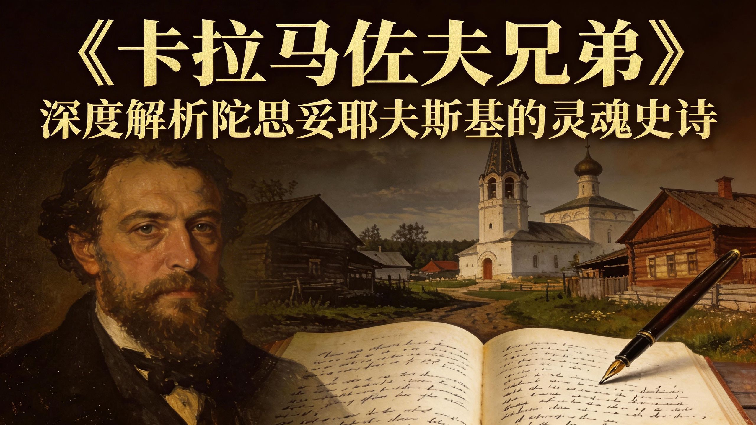 9万字详解《卡拉马佐夫兄弟》，可能是全网最完整的《卡拉马佐夫兄弟》