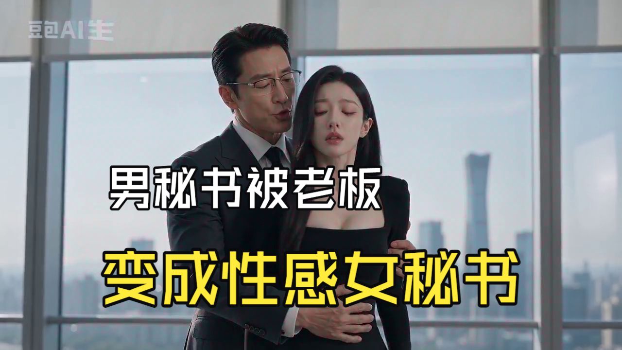 【性转小品】男秘书被老板变成了性感女秘书