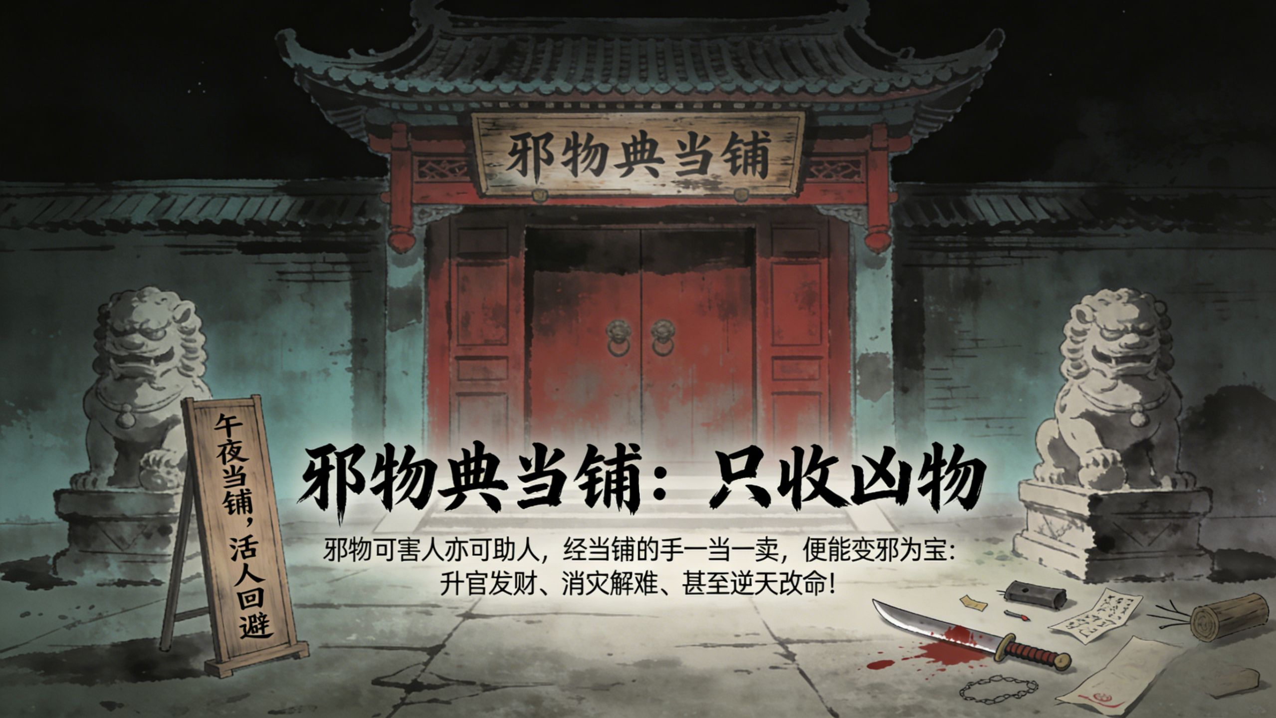 【邪物典当铺：只收凶物】1-1366一家只收邪物的典当铺！午夜当铺，活人回避！邪物可害人亦可助人！经当铺的手一当一卖，便能变邪为宝：升官发财、消灾解难、甚至逆天