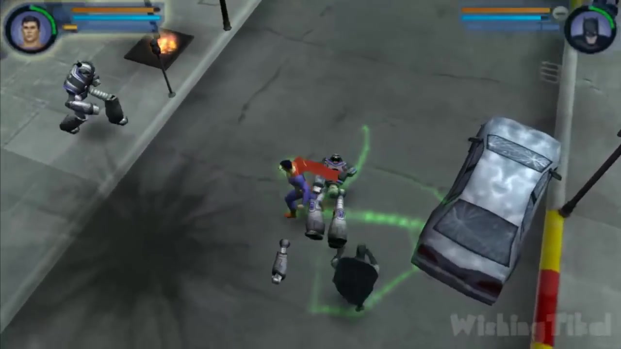【PS2/XBOX游戏回顾】正义联盟英雄  通关视频 Justice League Heroes