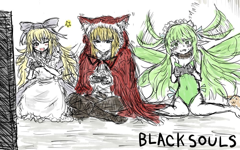BLACKSOULSⅡ ~献给心爱的您的不思议之国~ 实况流程1-13期