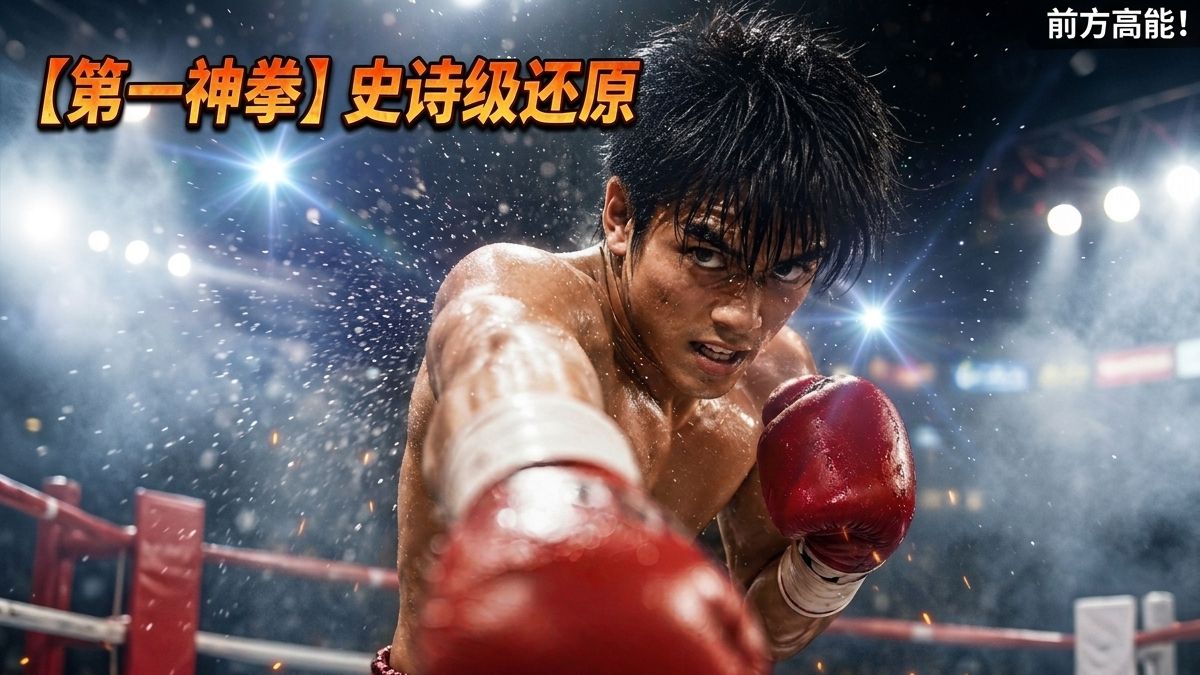🔥拳王之路，AI实写！《第一神拳》一步新人王战燃爆来袭！
