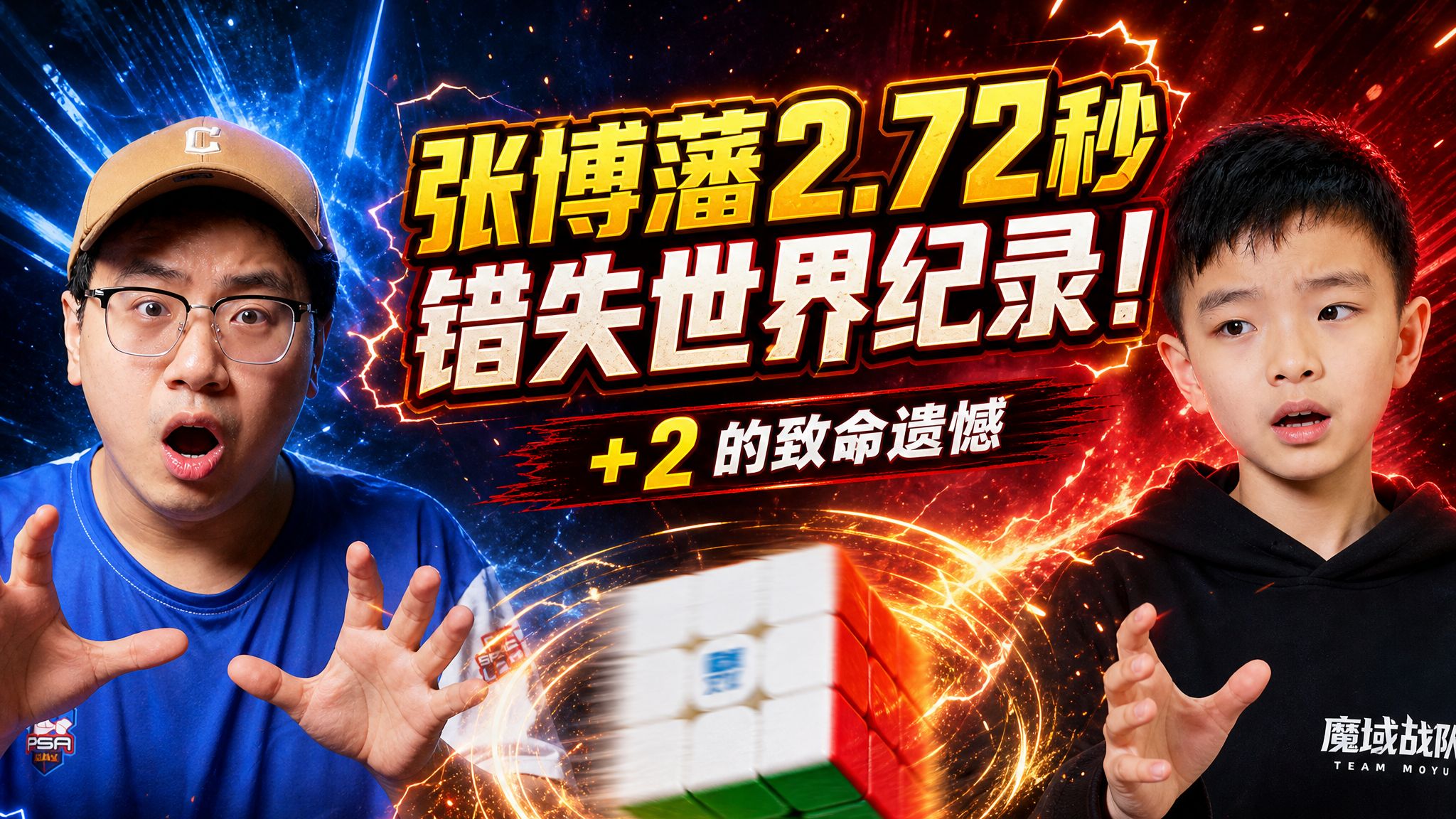 复盘张博藩2.72秒 遗憾错失三阶魔方世界纪录！
