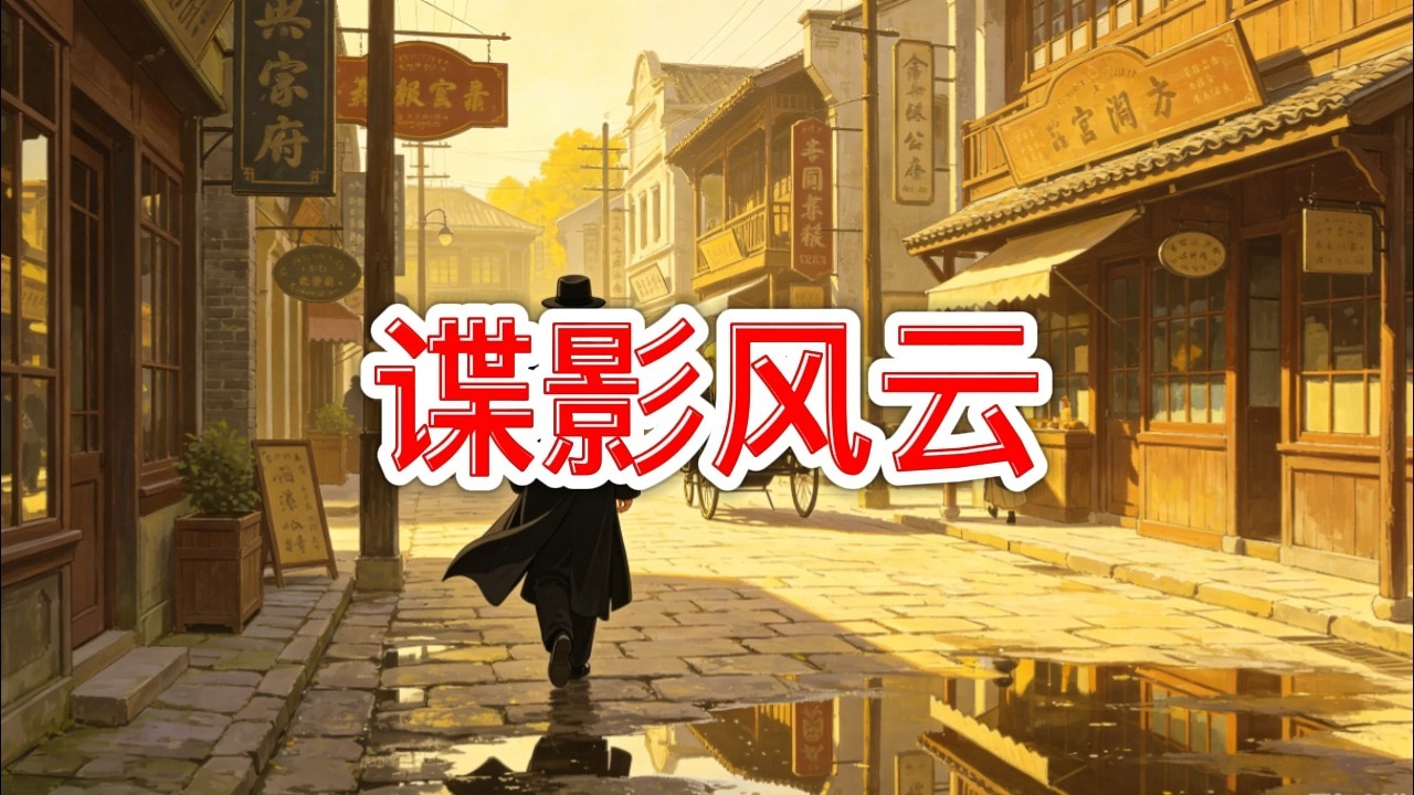 有声书《谍影风云》军事/谍战/特工/多人小说剧