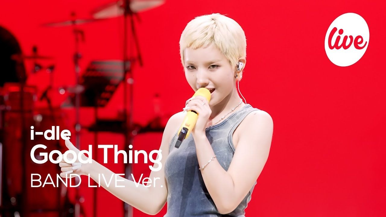 【i-dle】'Good Thing'超燃band live版(4k中字) | It's live(250526)
