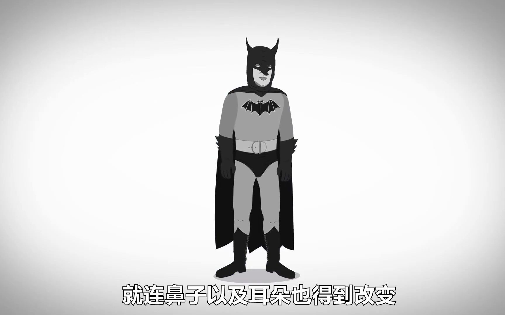 2分钟动画速通《蝙蝠侠》进化史，没想到第一代蝙蝠侠这么搞笑！