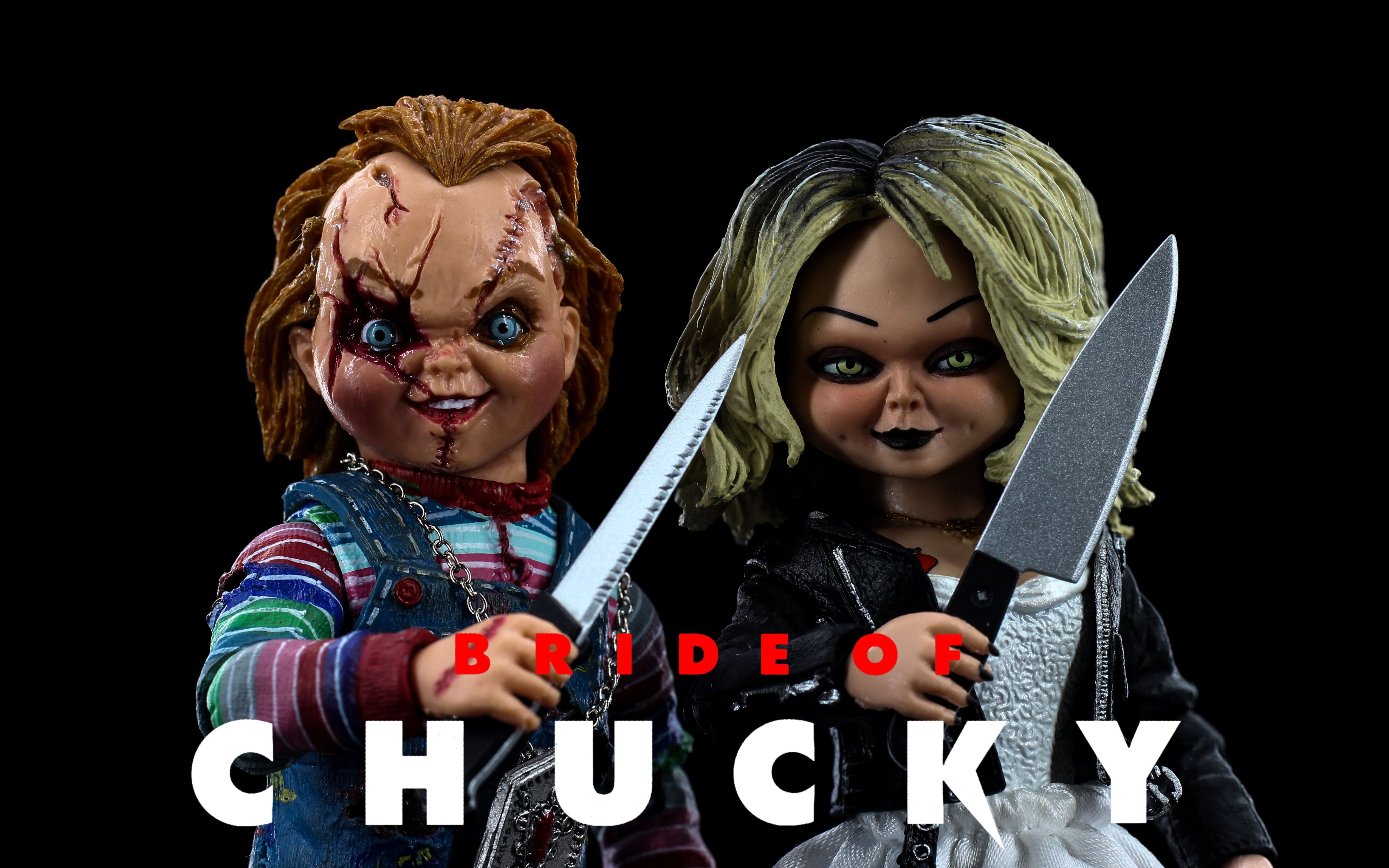 『模玩短评』NECA 鬼娃还魂4 鬼娃新娘 恰奇与蒂芬妮 BRIDE OF CHUCKY