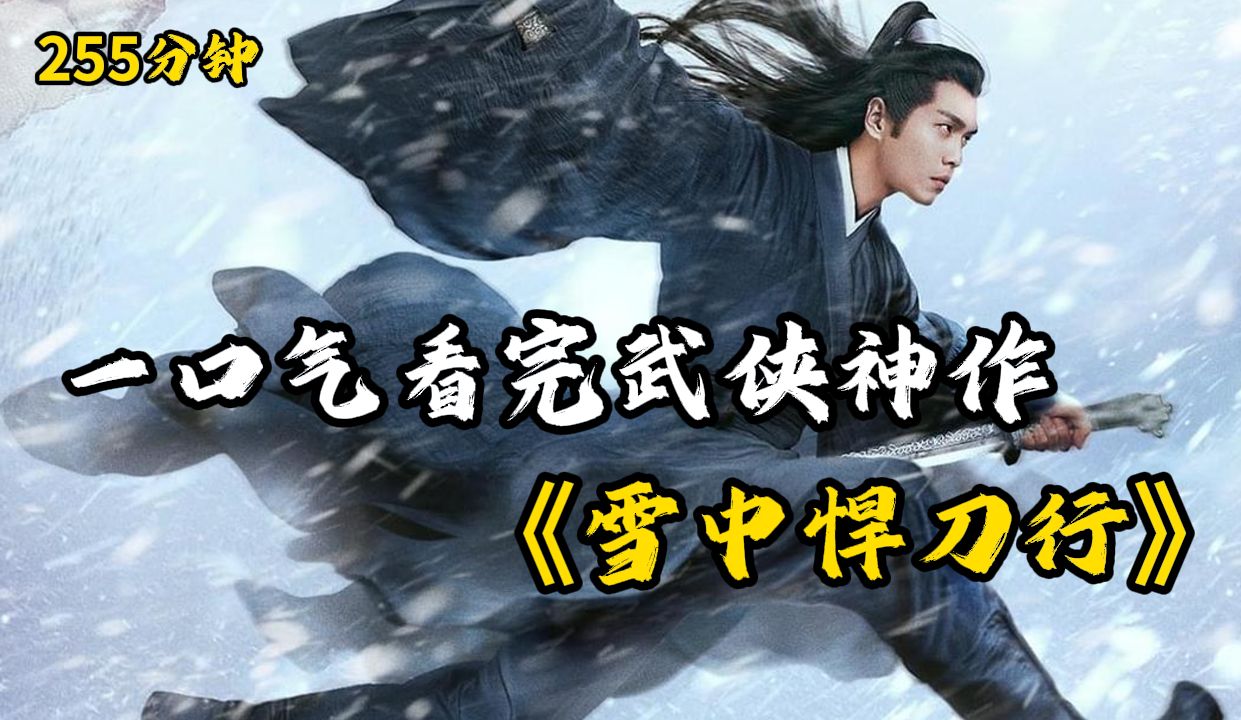 一口气看完武侠神作《雪中悍刀行》【255分钟超长款助眠】上部！