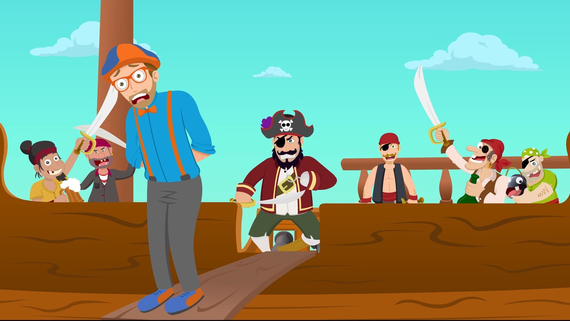I am a pirate我是海盗歌