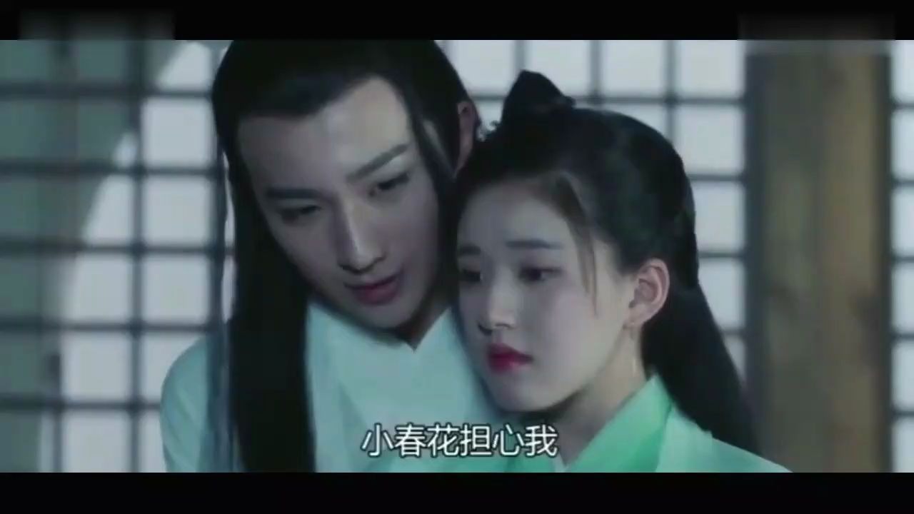 春花秋月：秋月抱住春花亲亲，春花情毒复发