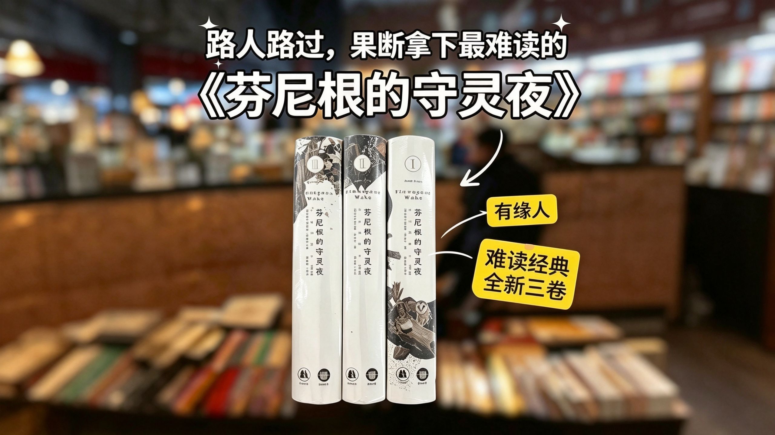 路人路过，果断拿下最难读的《芬尼根的守灵夜》