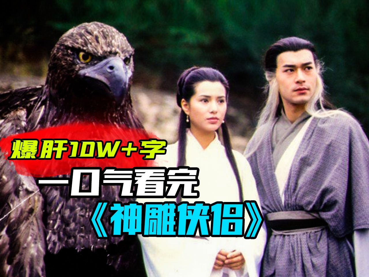 【神雕侠侣】最刻骨铭心的武侠爱恋，一口气看完《神雕侠侣》