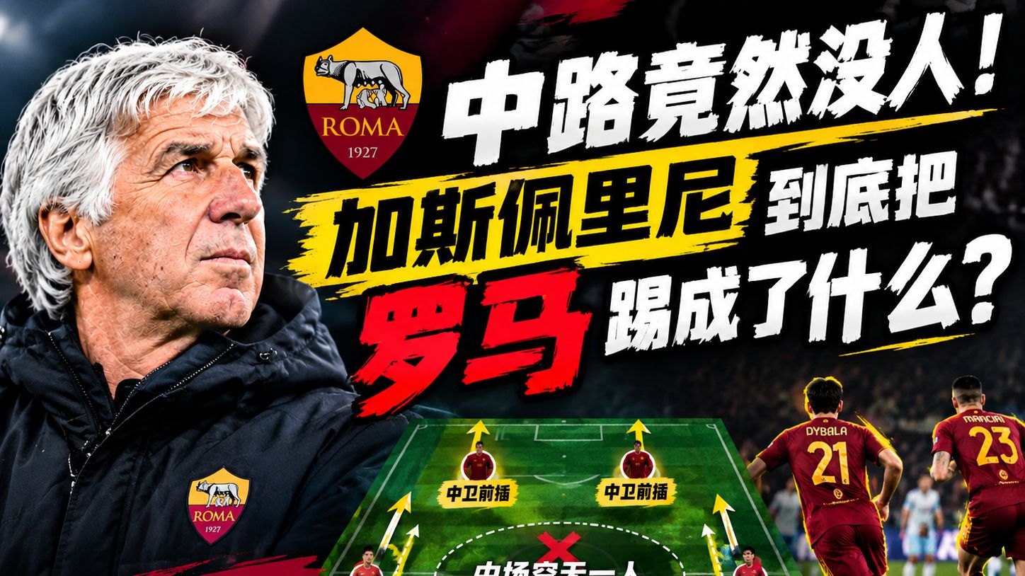 中路竟然没人！加斯佩里尼到底把罗马变成了什么？