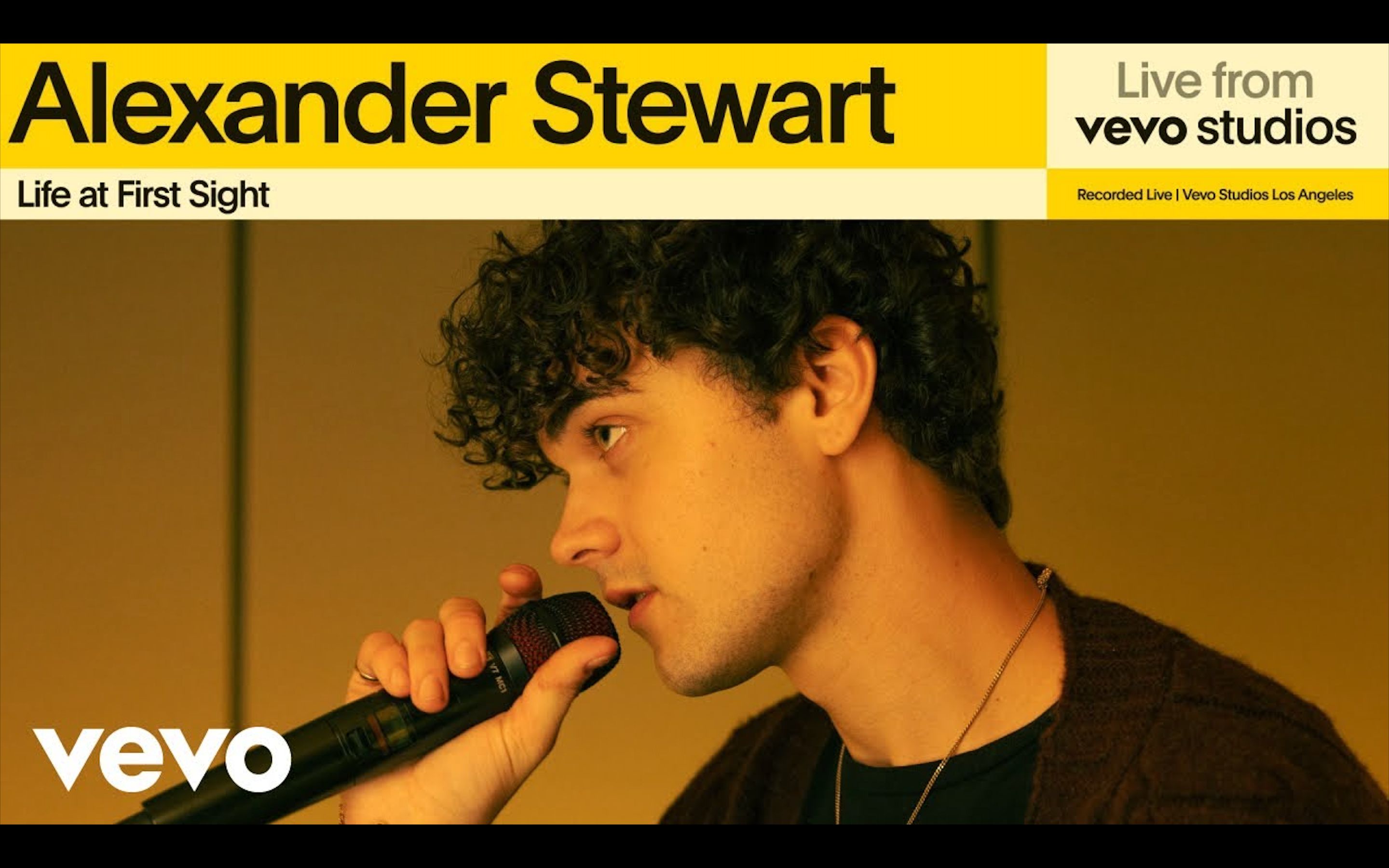 【Alexander Stewart】「Life at First Sight」Exclusive Live Performance for Vevo最新现场