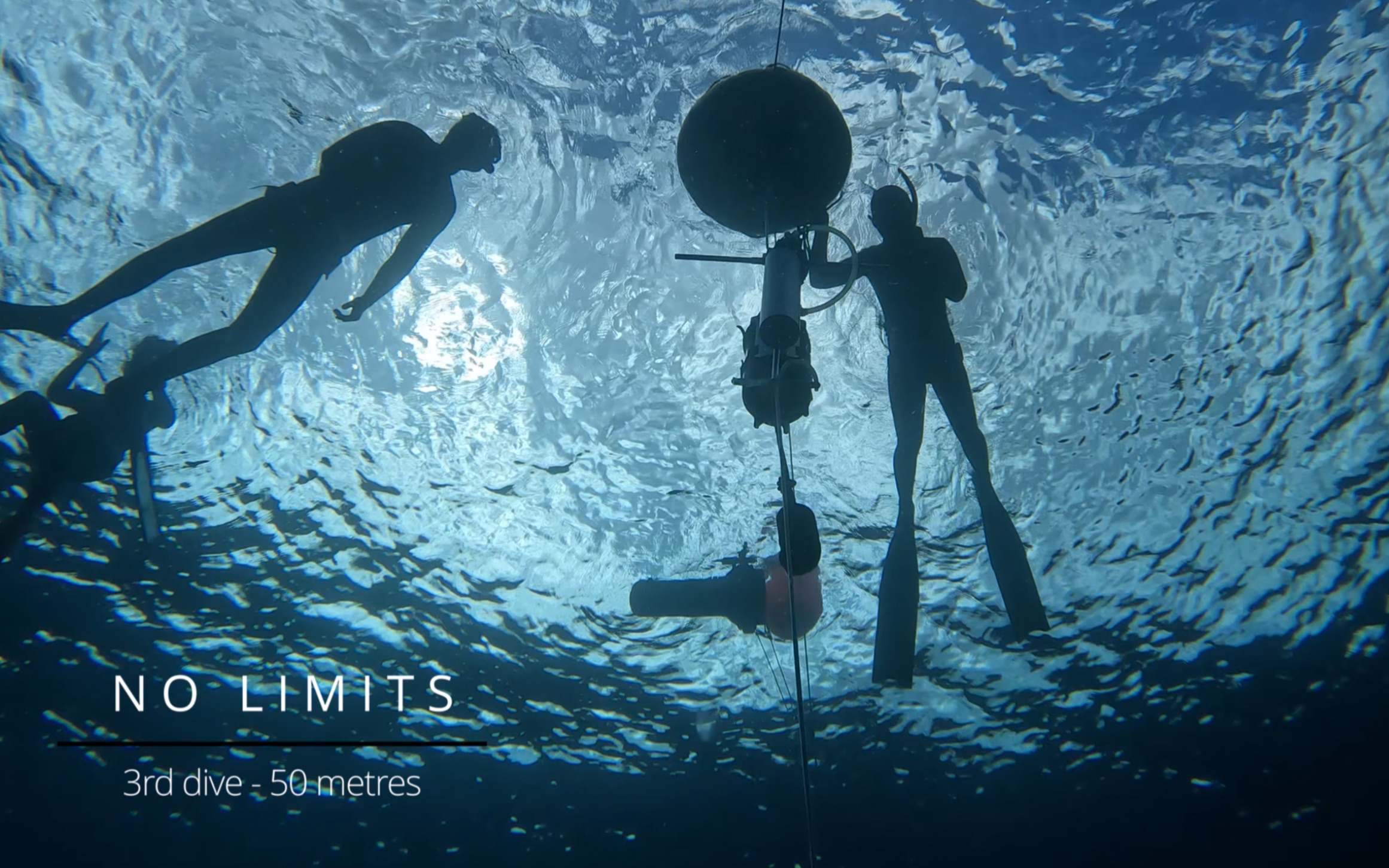 无限制自由潜水 No Limits Freediving 电影《碧海蓝天》场景重现