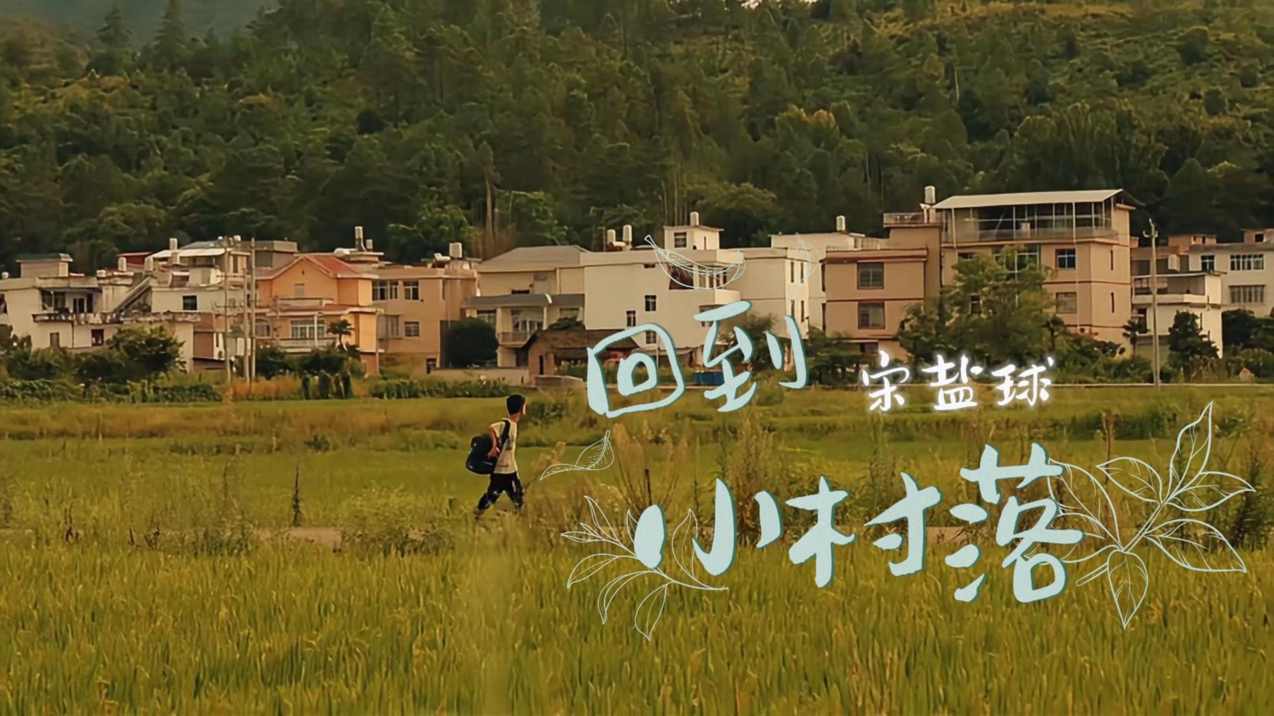 宋盐球《回到小村落》想回到小村落 听着蛐蛐唱着歌