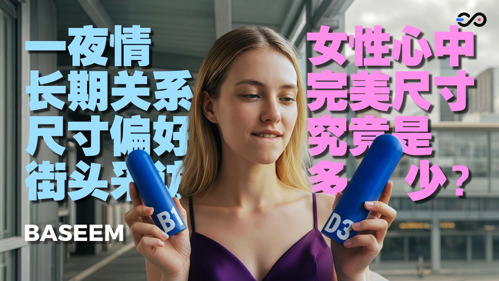 曼谷街头真实采访：25位女性选出心中的「理想尺寸」，结果惊人…【两性健康｜男性性健康｜Baseem】