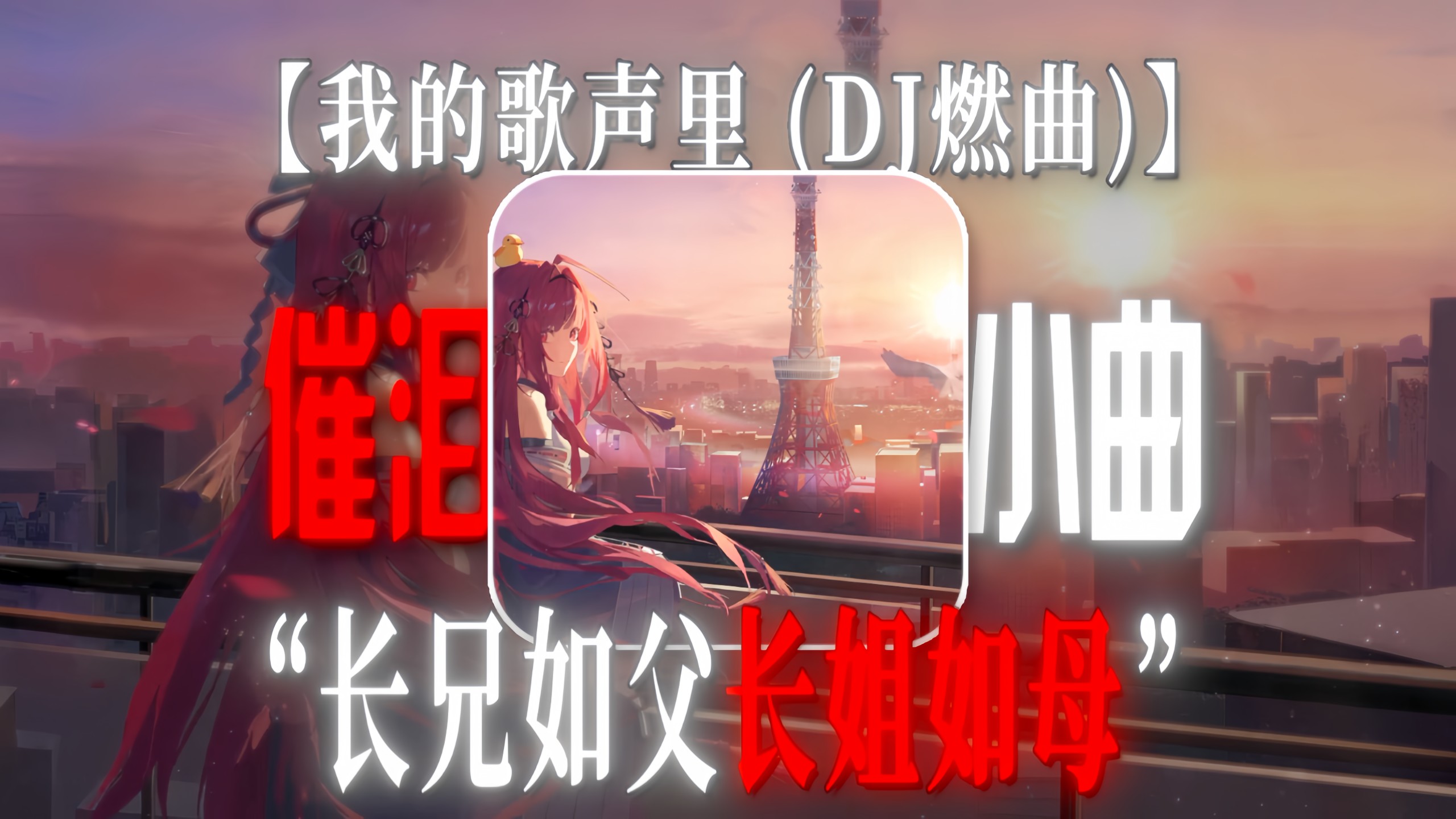 【长姐如母の小曲】“姐姐的恩情还不尽”“长兄如父长姐如母”我的歌声里 (DJ燃曲)
