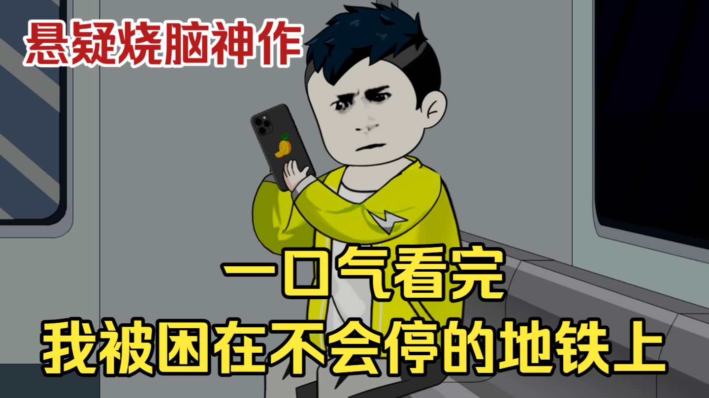 一口气看完【我被困在了一辆永远不会停的地铁上】