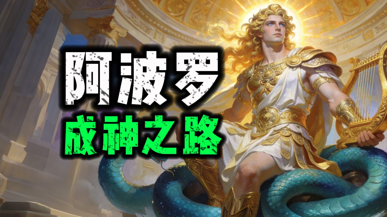 希腊神话-太阳神篇 第二-第四期 合集】阿波罗 是如何成为奥林匹斯主神的？一个视频讲透阿波罗的成神之路【