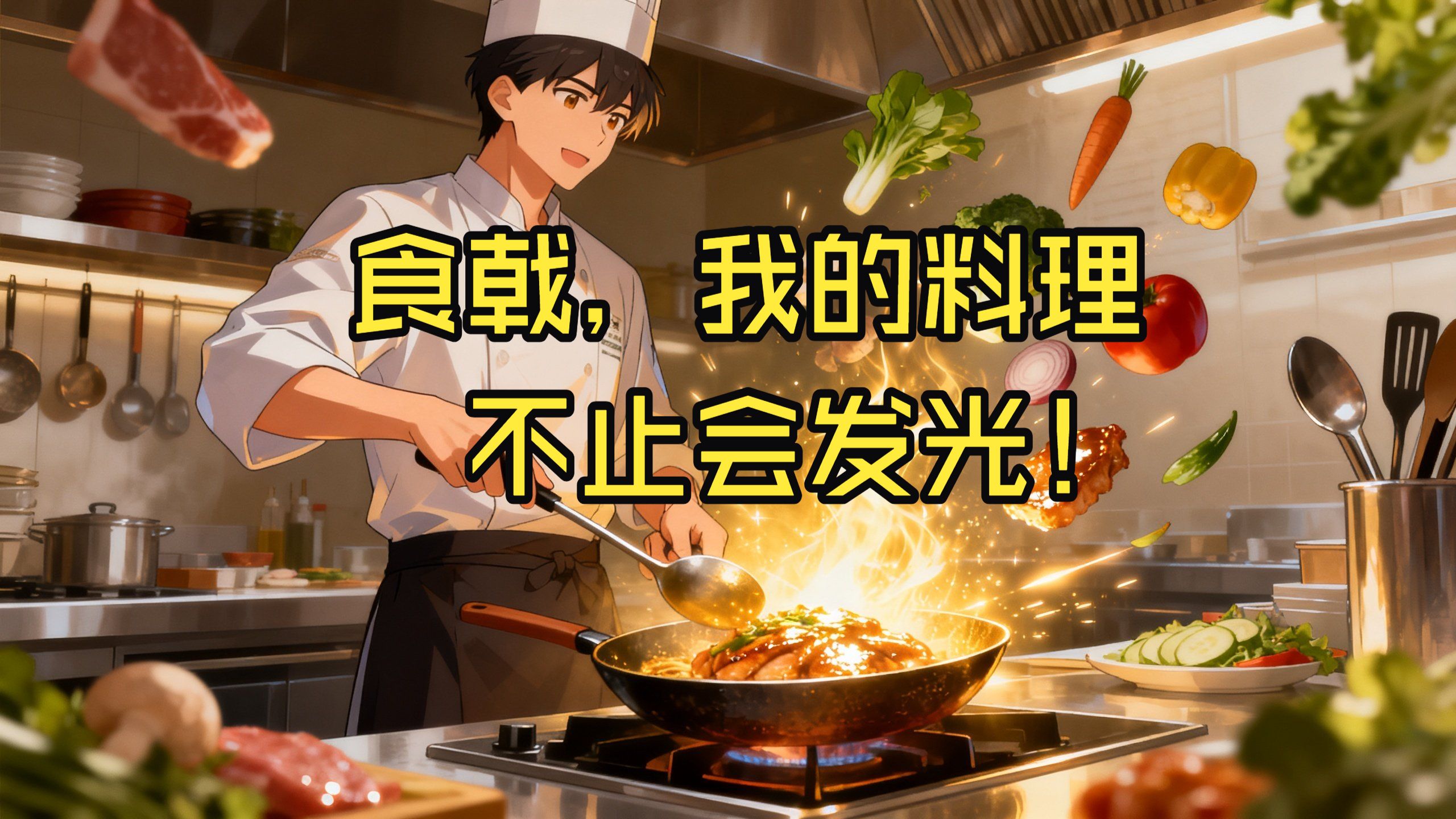 穿越食戟之灵世界，料理不止会发光，凭神奇功效征服所有食客。