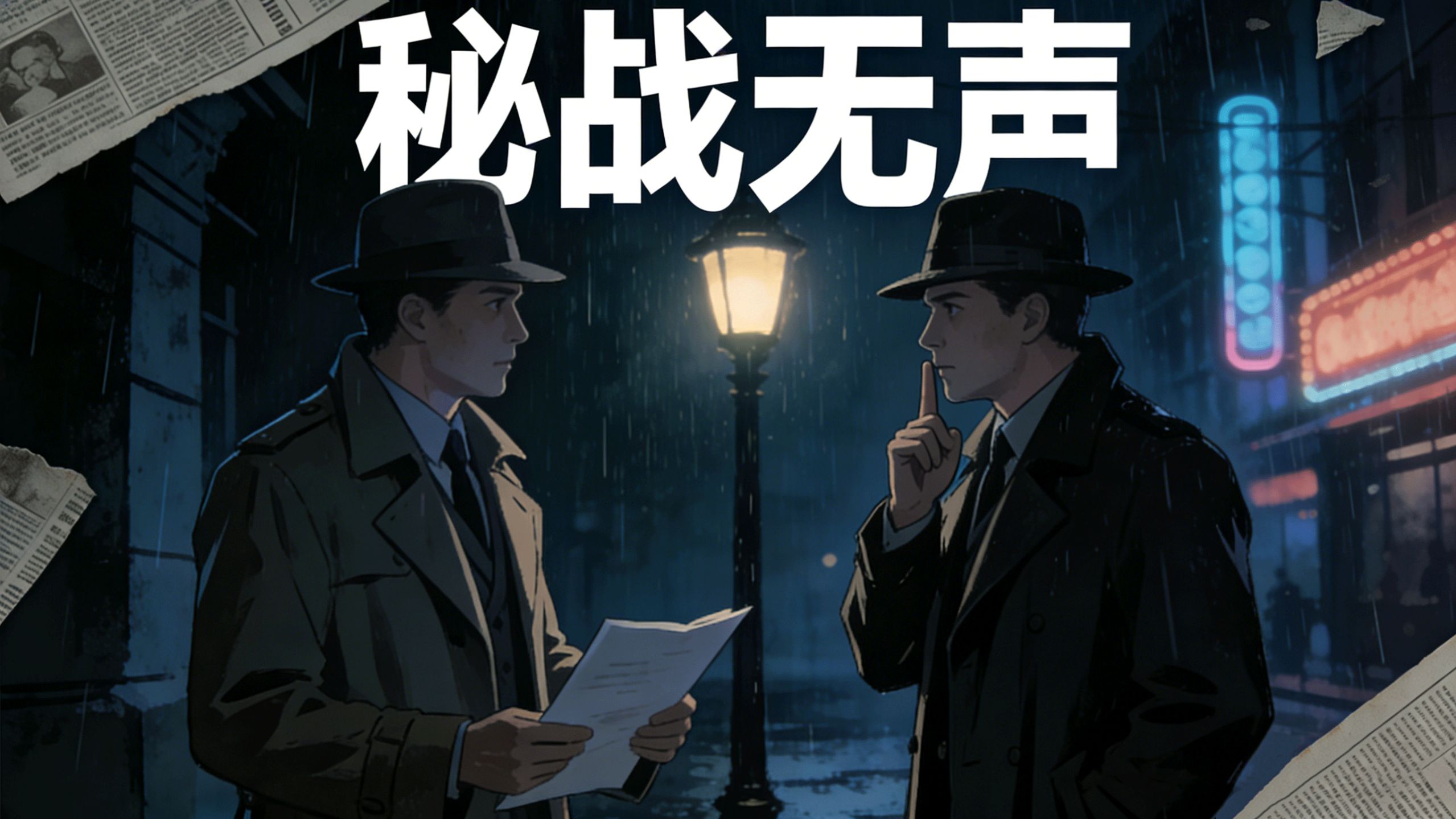 经典军事谍战多人有声书抗战时期《秘战无声》已完结