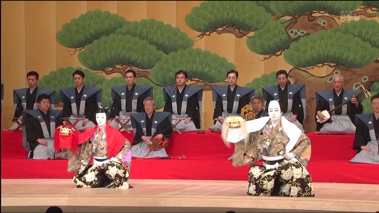 20200131にっぽんの芸能「舞踊・長唄“連狮子”」