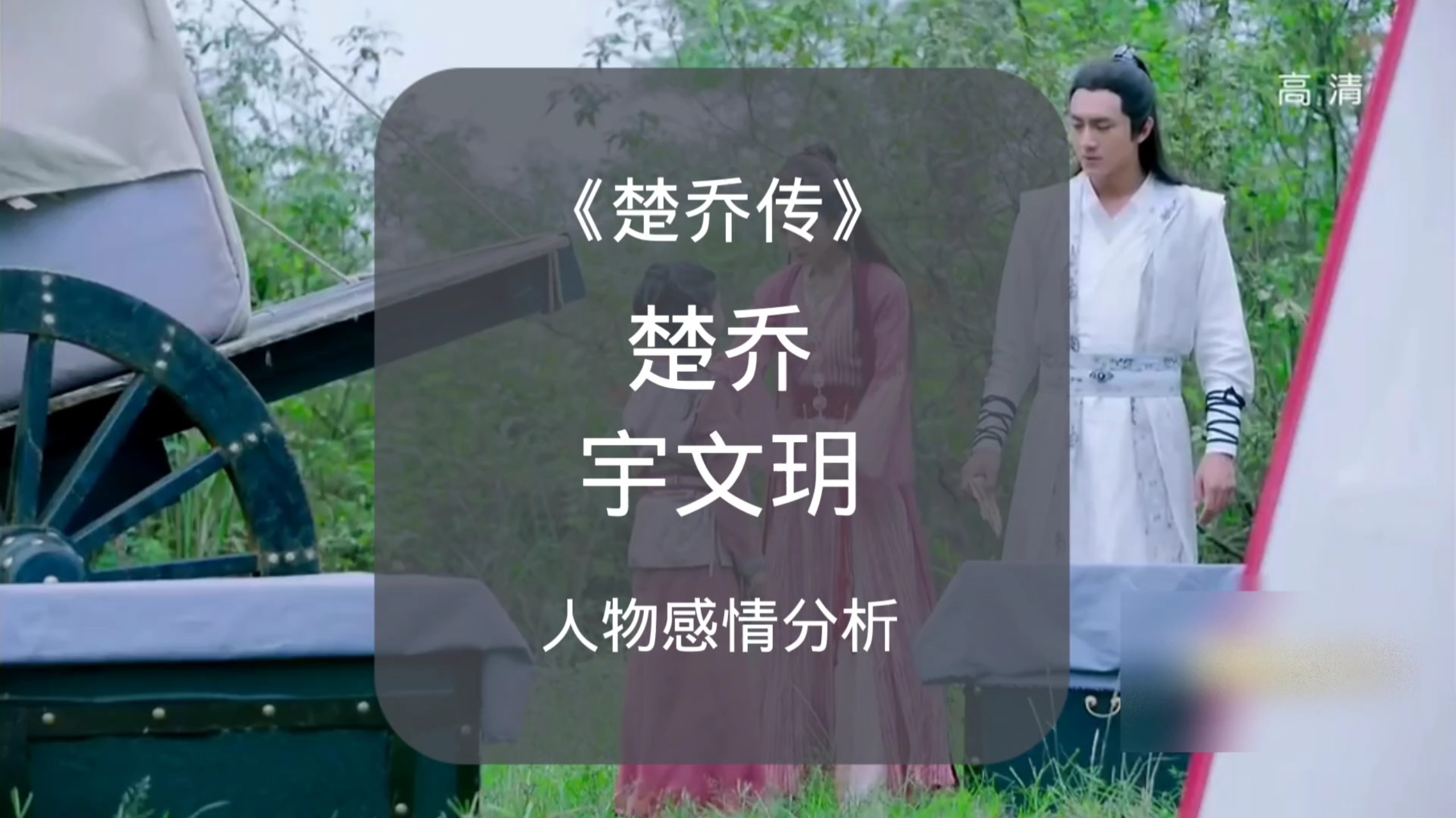 《楚乔传》人物感情分析--楚乔和宇文玥伟大的引导性恋人和他调皮的小猫猫