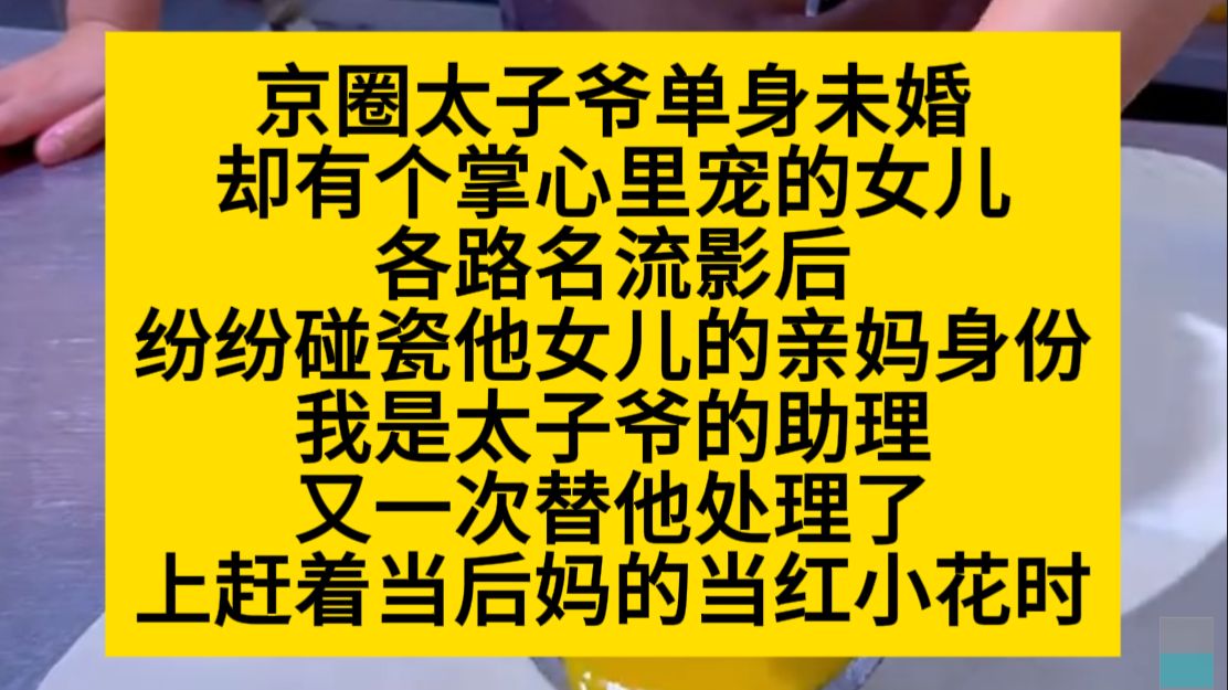 京圈太子爷单身未婚，却有个宠上天的女儿，各路名流影后纷纷碰瓷他女儿的亲妈身份……