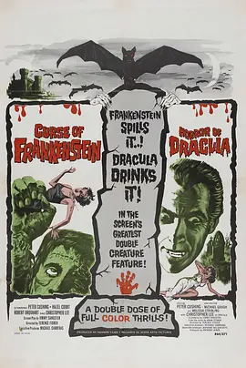 弗兰肯斯坦的诅咒 The Curse of Frankenstein海报
