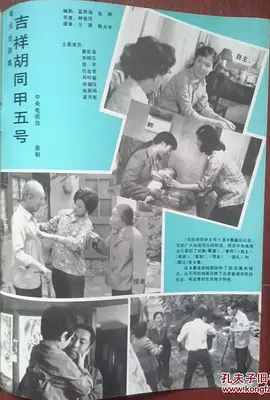 吉祥胡同甲五号海报