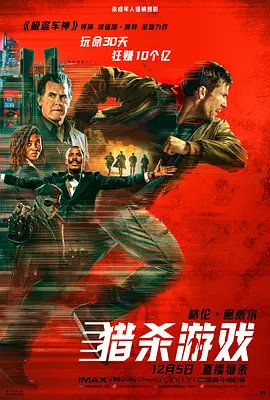 猎杀游戏 The Running Man海报