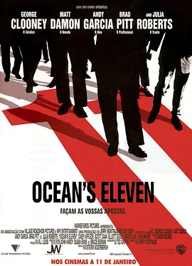十一罗汉 Ocean's Eleven海报