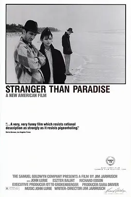 天堂陌影 Stranger Than Paradise海报