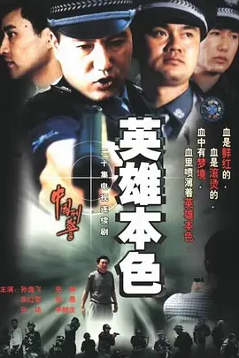 中国刑警之英雄本色海报