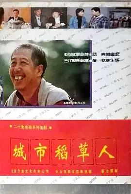 城市稻草人海报