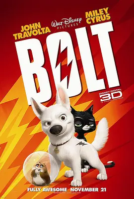 闪电狗 Bolt海报