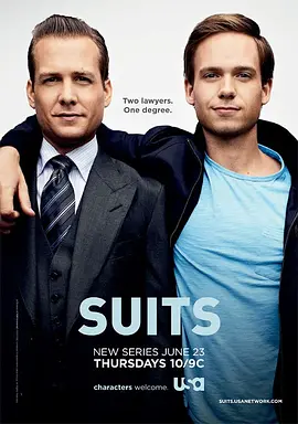 金装律师 第一季 Suits Season 1海报
