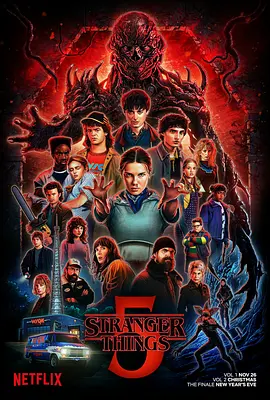怪奇物语 第五季 Stranger Things Season 5海报