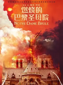 燃烧的巴黎圣母院海报