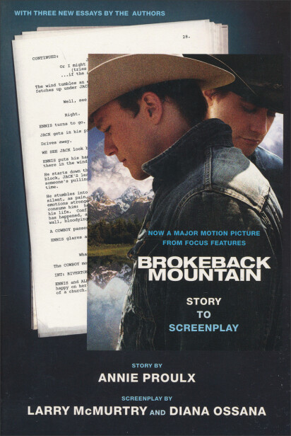 Brokeback Mountain: Story to Screenplay 断背山：原著+剧本封面