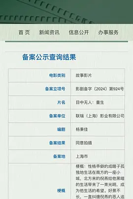 目中无人：重生海报