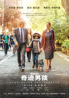 奇迹男孩海报