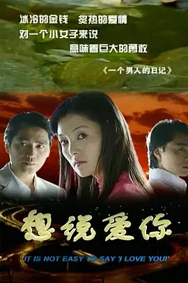 想说爱你海报
